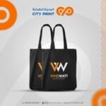 ⁦اكياس بيضاء قماشية (A3)⁩ - الصورة ⁦2⁩